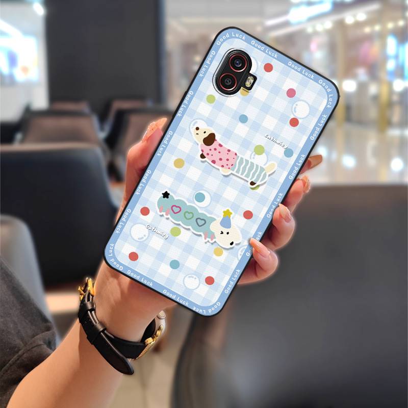 Phone Pouch Fashion Design Phone Case For Samsung Galaxy Xcover6 Pro/SM-G736U/B Anti-knock Shockproof Silicone TPU Cute