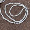 1String, White Natural Freshwater Pearls, Handmade Rice Pearl Beads for Jewelry Making DIY Crafts (Beads 2-3mm, Length 36cm)