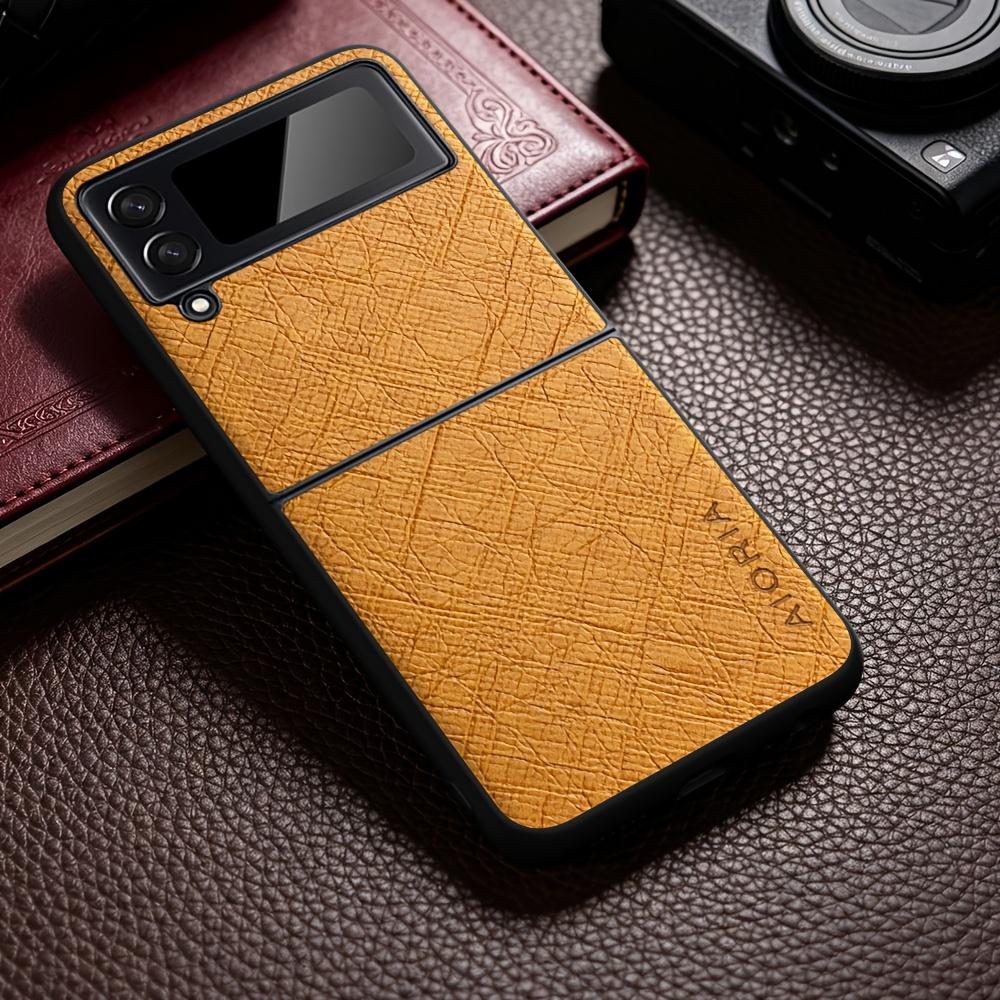Phone Case: Minimalist Luxury Style Phone Case for Samsung for Galaxy Z Flip 8 7 FE 6 5 4 3 Scratch-resistant Protection for Galaxy Z Flip8 Case