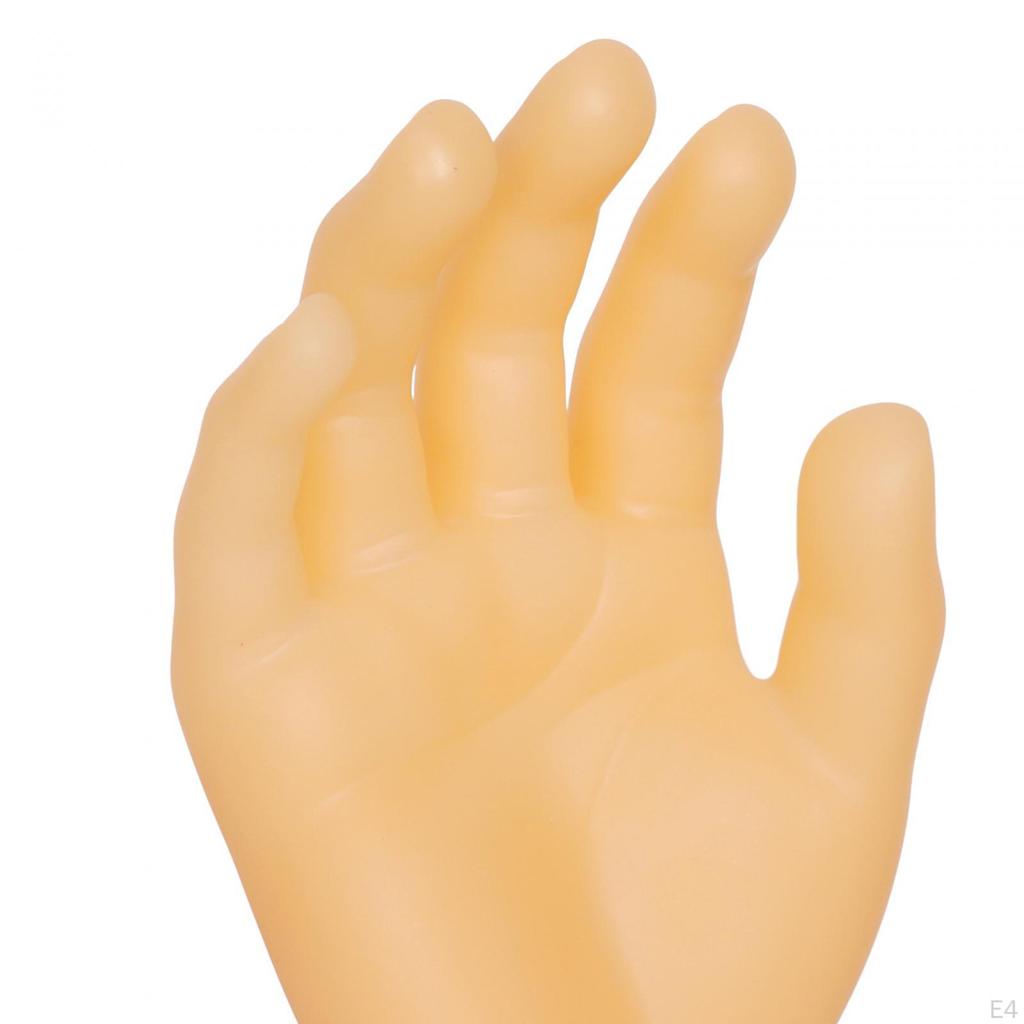 Supporto Espositivo Manichino Mano Modello Anelli Nail Art Allenamento Bracciale Collana Gioielli