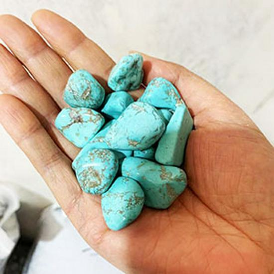 Natural Polished Gemstones for Children's Fish Tank & Landscaping Décor