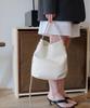 Atmyfingertip Belted Hobo Leather White