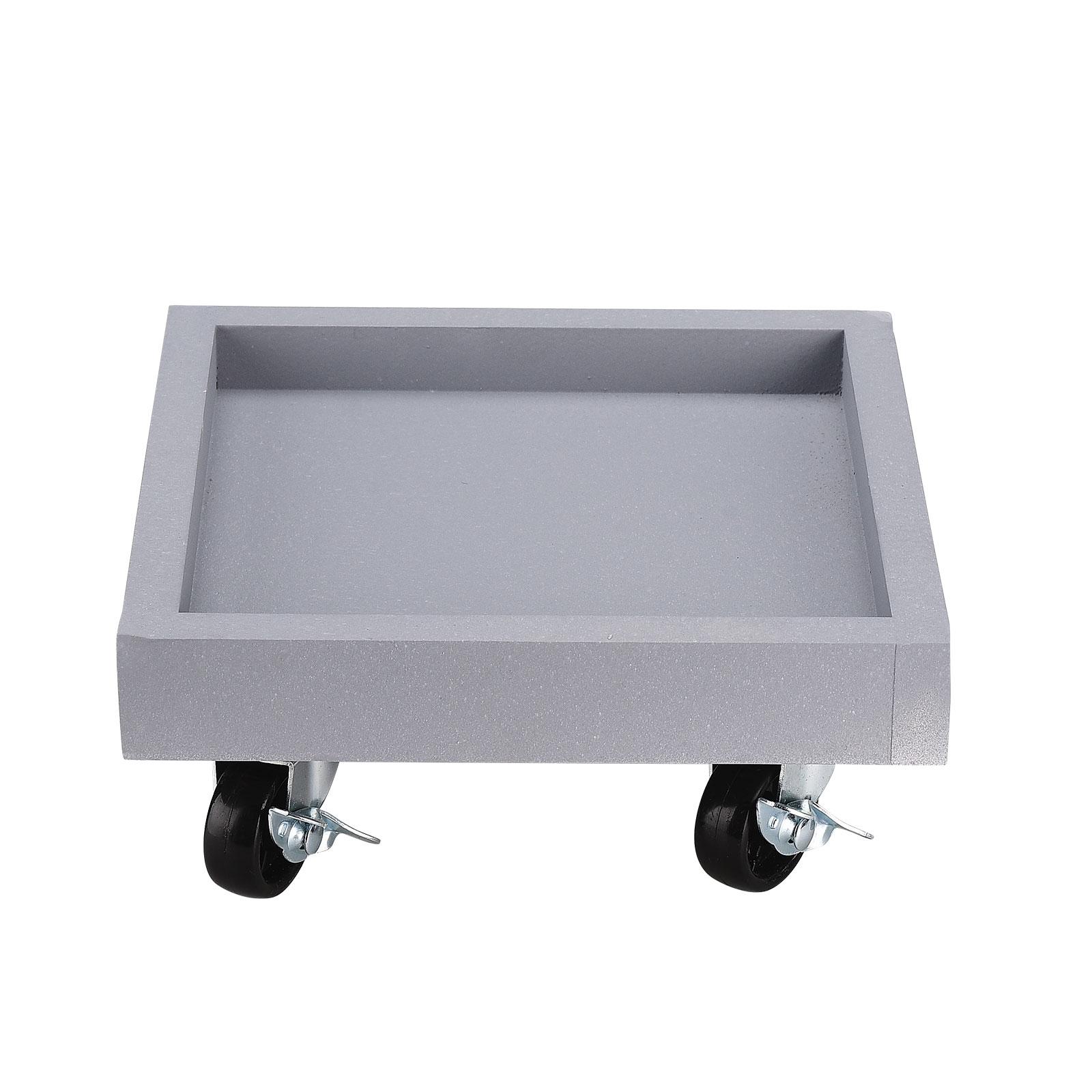 Square Rolling Plant Stand with Wheels