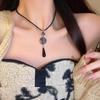 New Retro Zen Tassel Necklace: Women's Trendy Autumn/Winter Sweater Chain
