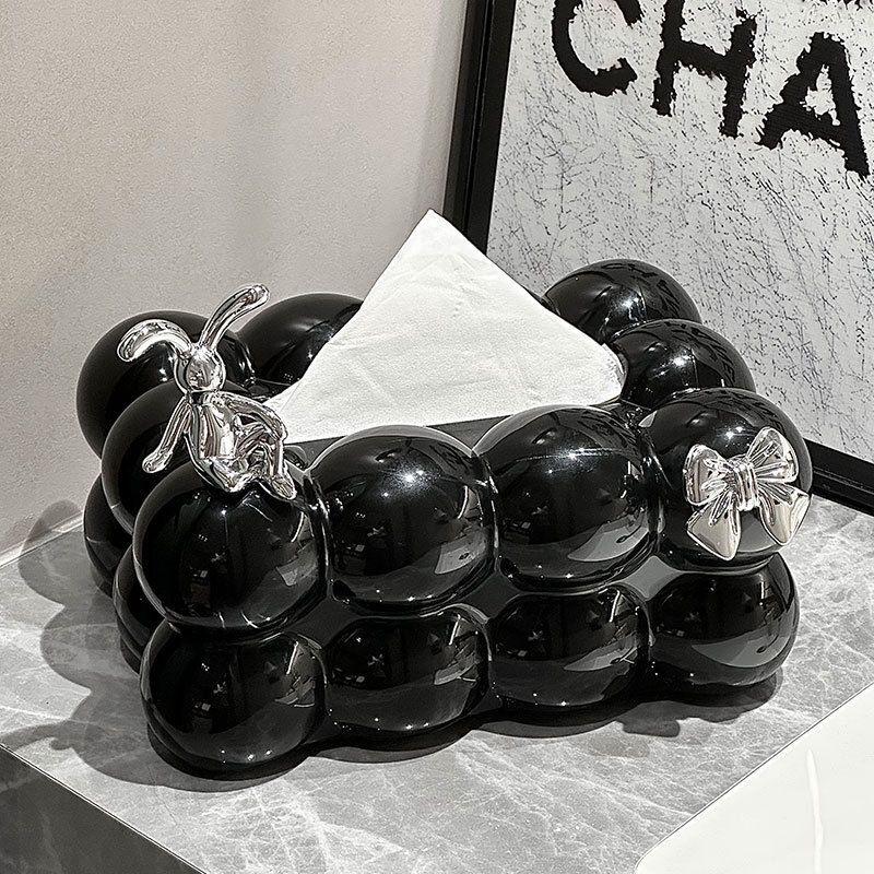 Qianxing Ceramic Cheese-Shaped Tissue Box