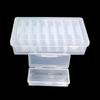 Rectangular Storage Boxes With Dividers Bead Storage Box Jewelry Organizer Cases Transparent Boxes Home Organize Supplies