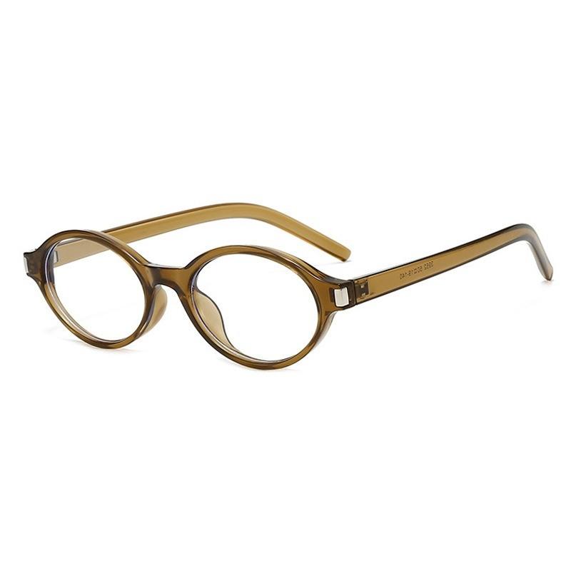 

Oval Vintage Sunglasses Women Fashion Designer Retro Brand Round Sun Glasses Female Hip Hop Vintage Rivet Glasses only 1pcs sunglasses