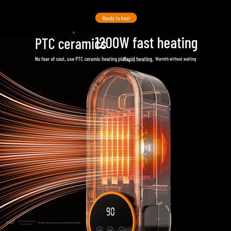 Xinbailu 1200W Smart Ceramic PTC Desktop Heater