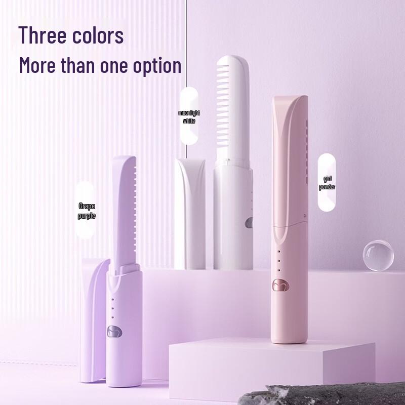 OLOEY Wireless Portable Hair Straightener Comb