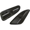 2Pcs Car Gloss Black Front Bonnet Vents Cover Trim For Jaguar XKR XK8 Decoration