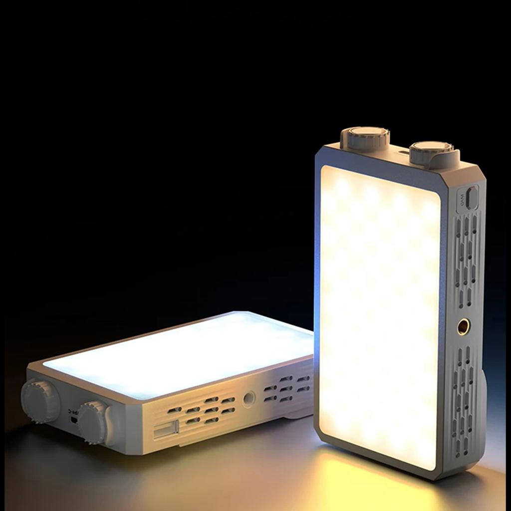 40W Pocket-Sized Selfie Light Type-C Charging 2800K-9000K Beauty Lamp Handheld Photography Lighting for Outdoor Travel