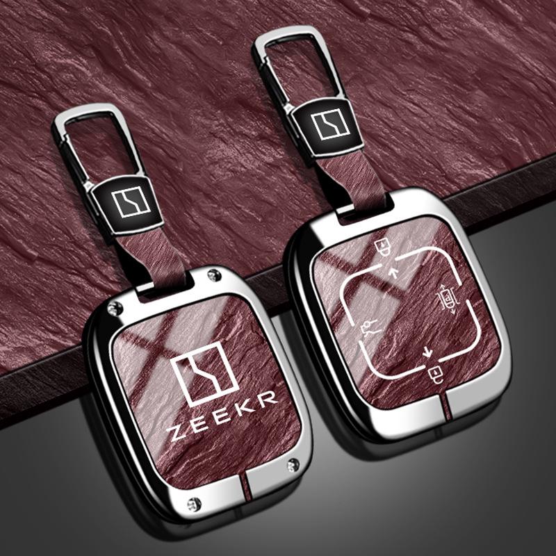 Zeekr 007 Autoschlüsselhülle - Bluetooth-kompatible Schale für Modell 001/009
