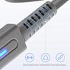 For Wii U, Type-C Power Cable, PD45W Compatible, 1.8 m, Long, USB-C Converter Cable, Heavy Duty P...