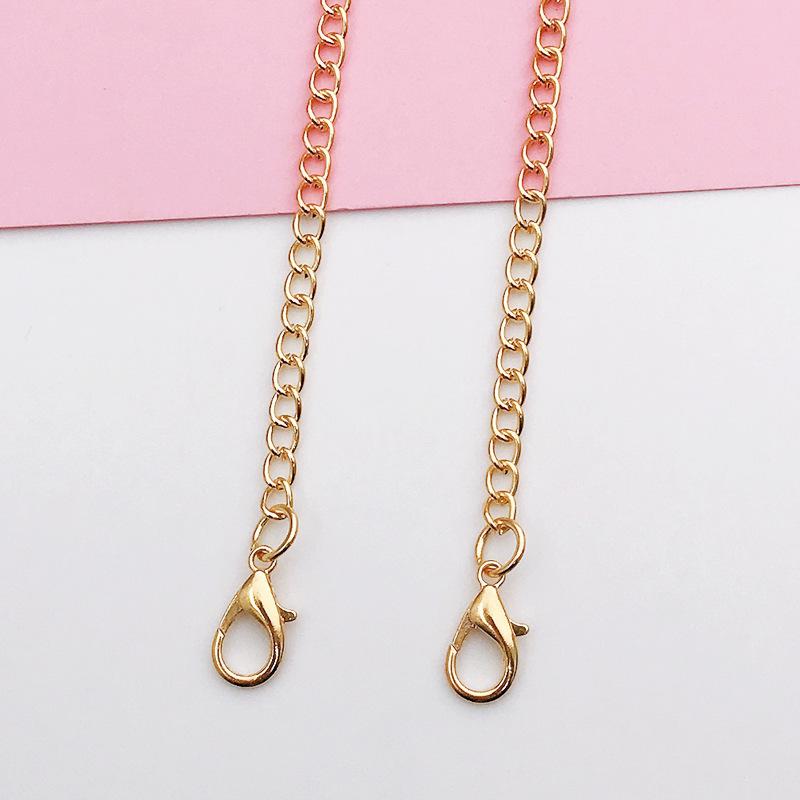 

Металлическая цепочка-кроссбоди для телефона с защитой от падения и клипсой-шнурком длиной 125 см