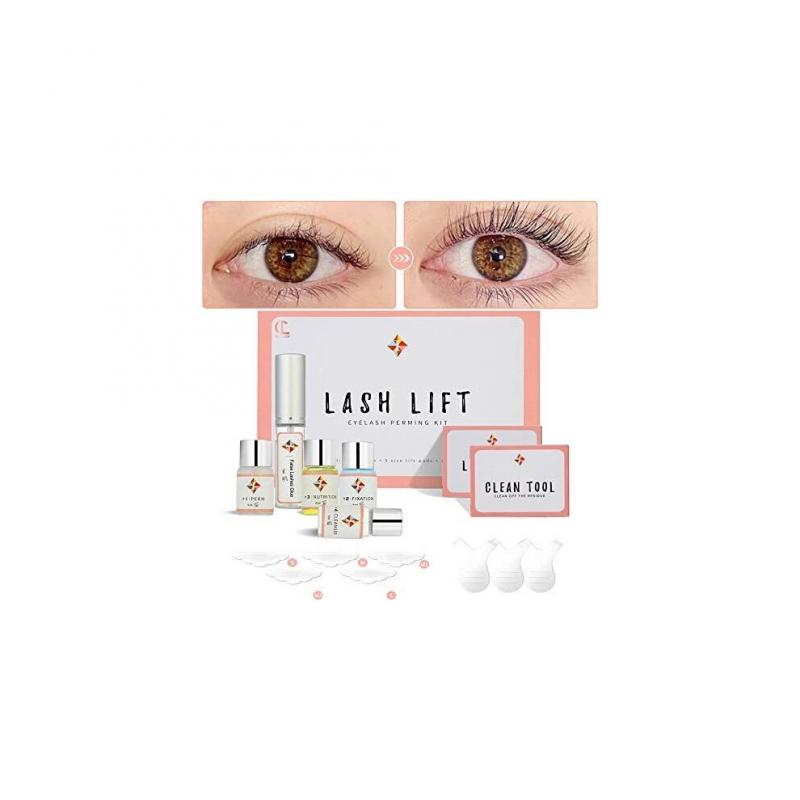 Wimpernlifting-Set zum Dauerwellen, Kräuseln und Anheben der Wimpern Semi-Permanent Salonqualität Zubehör für Schönheitsbehandlungen Enthält Augen