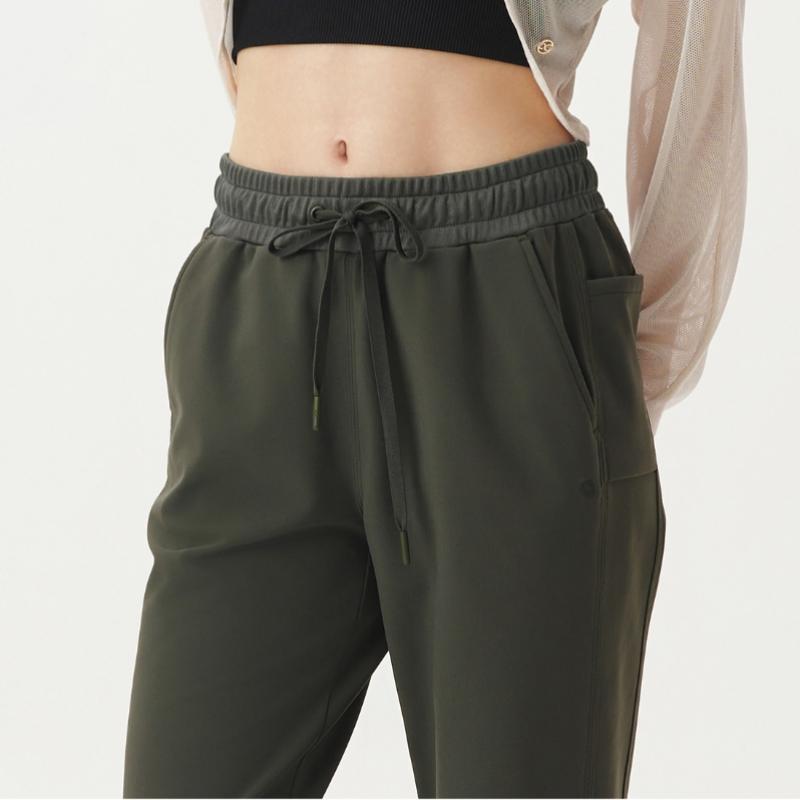 Huit Straight Fit Soft Fleece Pants Htwpn4k04t