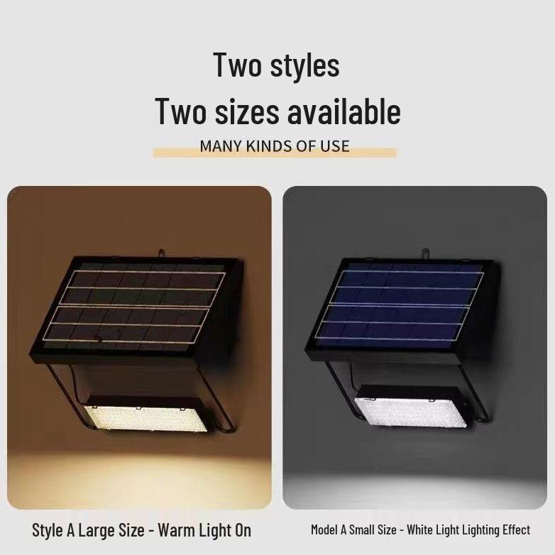 Hui Xiang Multifunctional Solar Floodlight: Folding Wall & Outdoor Courtyard Lamp