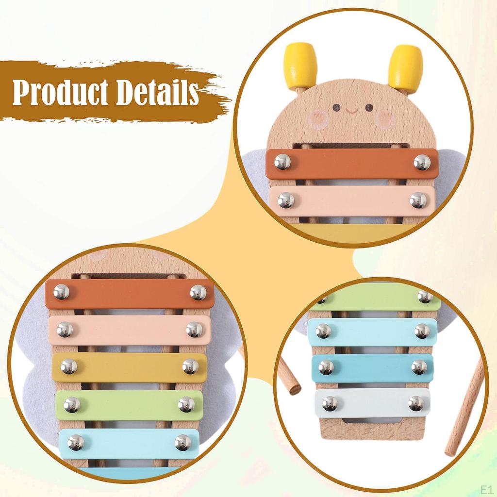 Baby Musical Instrument Portable for 1 2 3 Years Old Children Boys and Girls