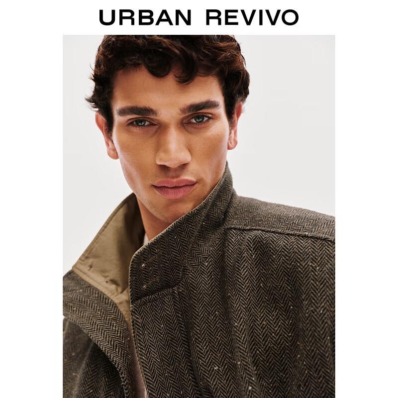 UR2025 Men's Amber Flow Retro Oversized Jacket