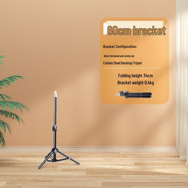 Universal Multi-functional Floor-Standing Tripod with Selfie Stick for Mobile Live Streaming & Video Shooting