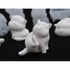 1 Pcs DIY Pet Cat Mould Craft Tool Silicone Molds 3D Cat Soap Clay Lovely Pig  Silicone Candle Molds