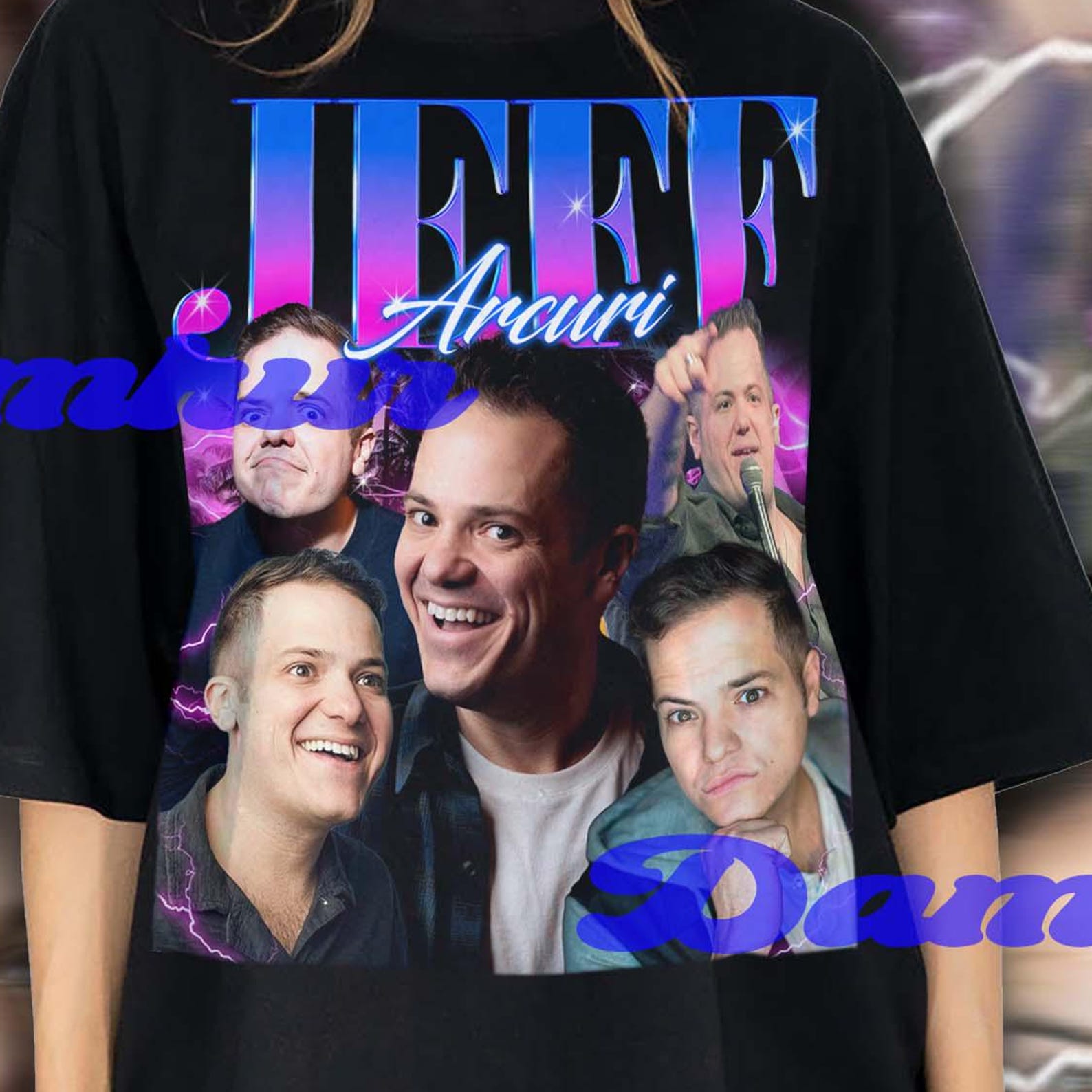 Jeff Arcuri Shirt, Jeff Arcuri Retro Tshirt, Jeff Arcuri Comedian Tees, Jeff Arcuri Fan T-shirt, Stand Up Comedy Merch Gift for Christmas 4XL