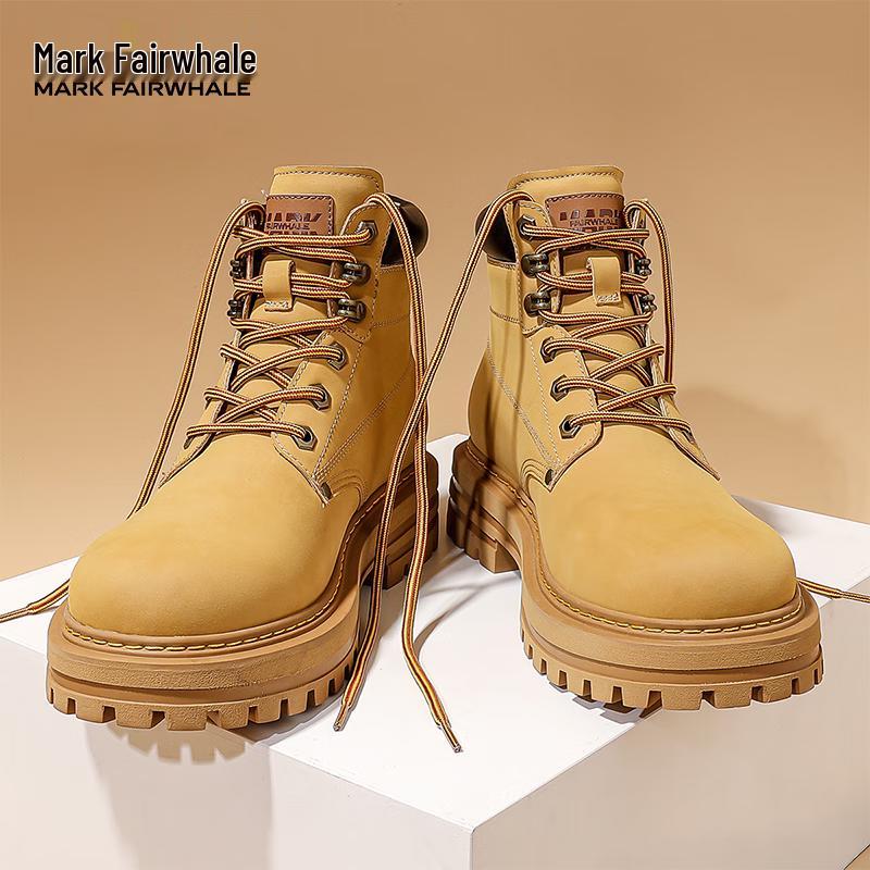 Mark Fairwhale Men s Winter Fleece-Lined Martin Work Boots 41