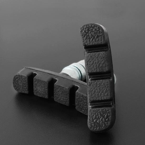 1 Paar Fahrradbremsbeläge Exquisite Verarbeitung Verschleißfester Gummi Fahrradbremsbelag