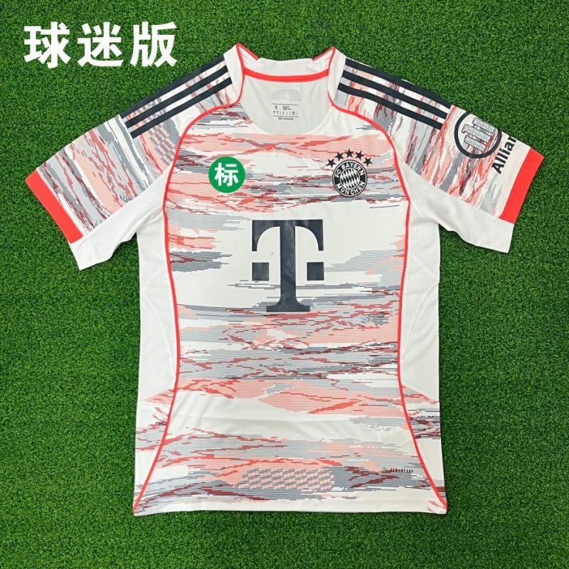 2526 Bayern away jersey No. 25 Muller farewell football jersey adult player version fan version single top S