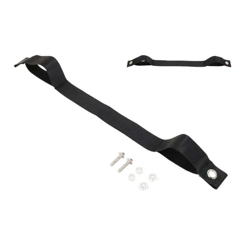 Quick Setups Recovery Strap for Motorcycle Emergency Towing Strong Nylon Material Lightweight Portable for Outdoor Use