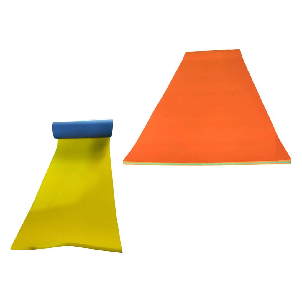 Wasserschwimmmatte Liegematte Wassermatte 1,8m x 0,55m Schwimmmatte Schwimmer