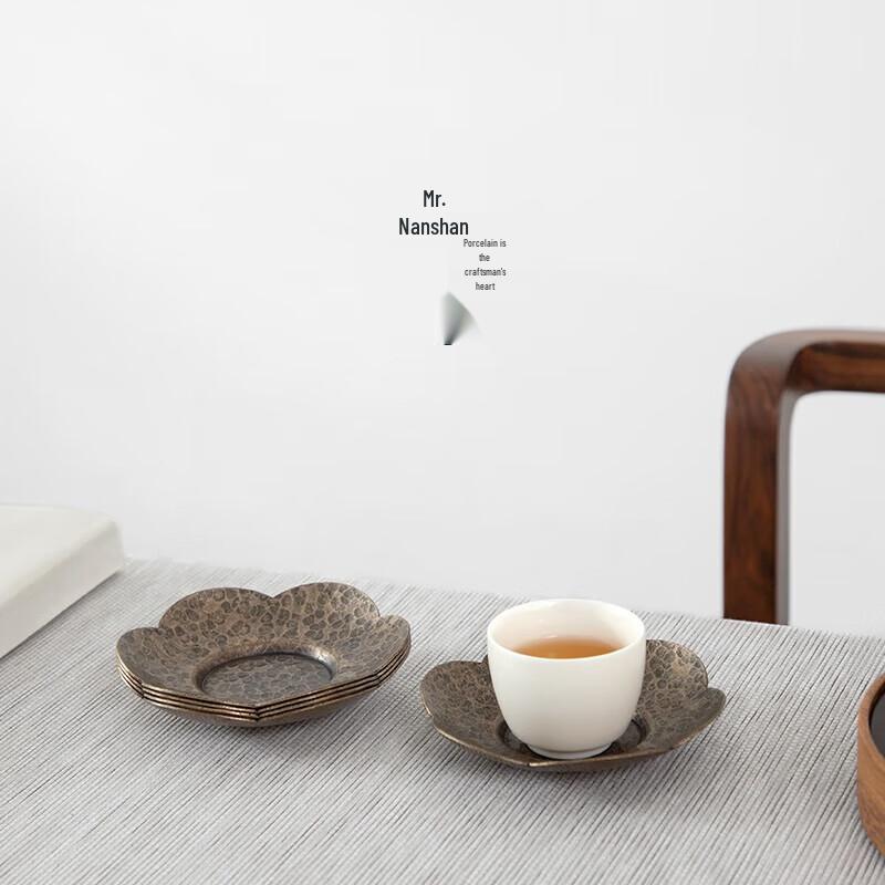 Copper Heart Heat-Insulating Coaster