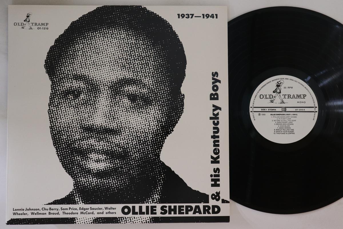 

LP Record OLLIE SHEPARD - 1937-1941 OT1210 OLD TRAMP 1988 Netherland Blues Used