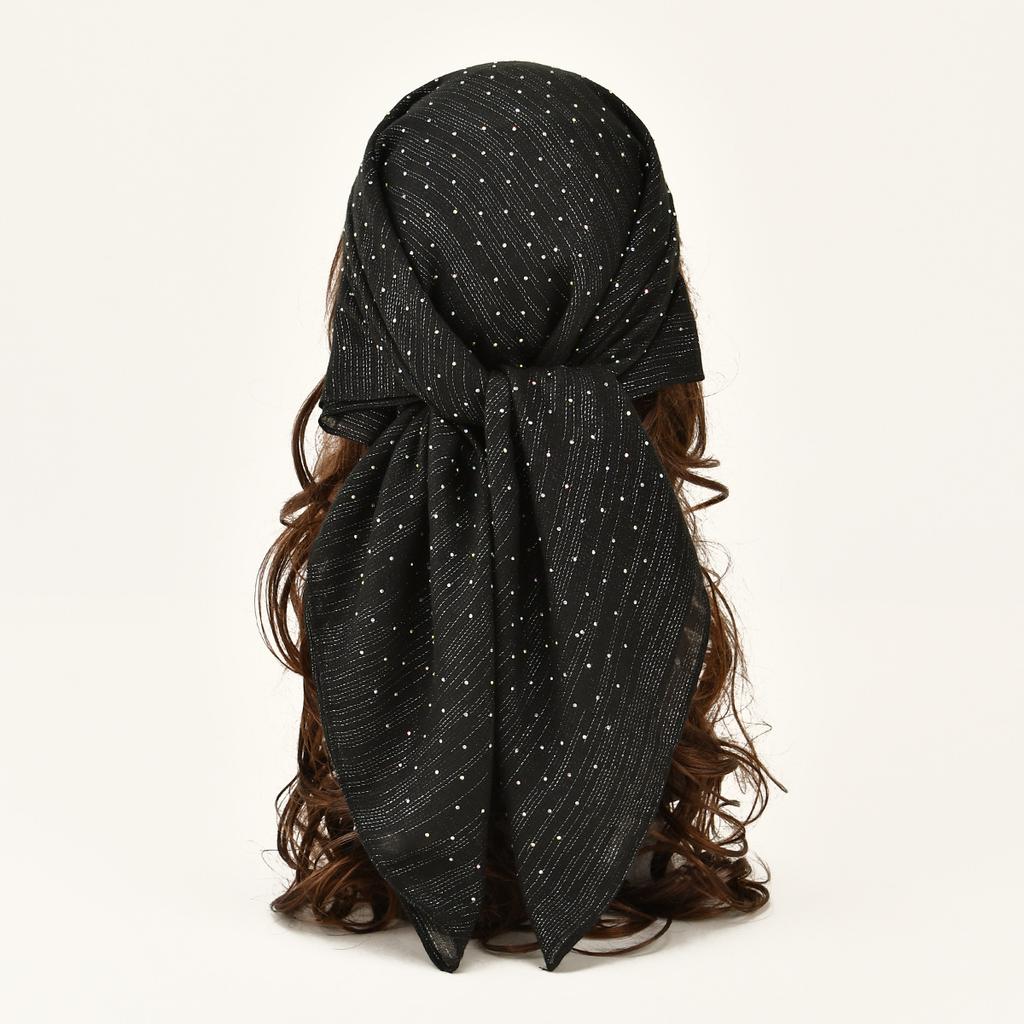 New Voile Sparkling Scarf For Women Girls Fashion New Autumn Solid Color Breathable Scarves Soft Shawl Female Wrap Shawls