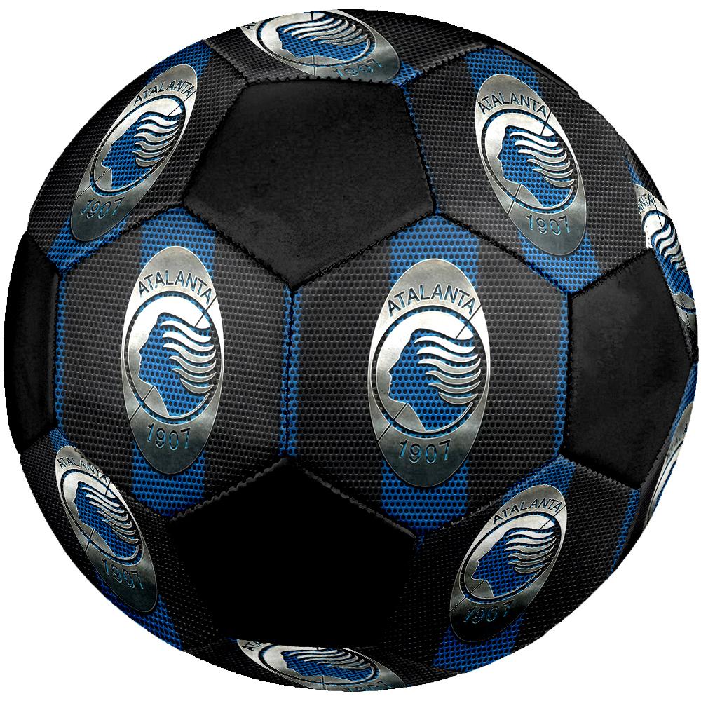 Atalanta BC logo Soccer Ball, colorful, suitable for all ages, machine-stitched, PVC material, competition grade,size5 , durable and high bounce