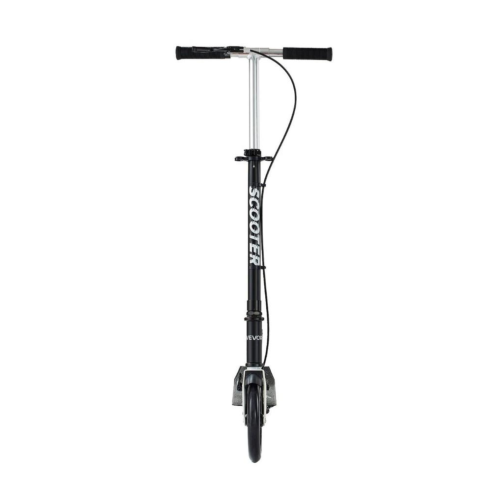 Kick Scooter for Kids Ages 8+, Teens & Adults, 2-Wheel Toddler Scooter with Adjustable Height Handlebar, Wide Anti-Slip Deck, Foldable Lightweight for