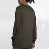 Nike Solid Color Logo Long Sleeve T-Shirt Men Tops Military-Green 925441-325