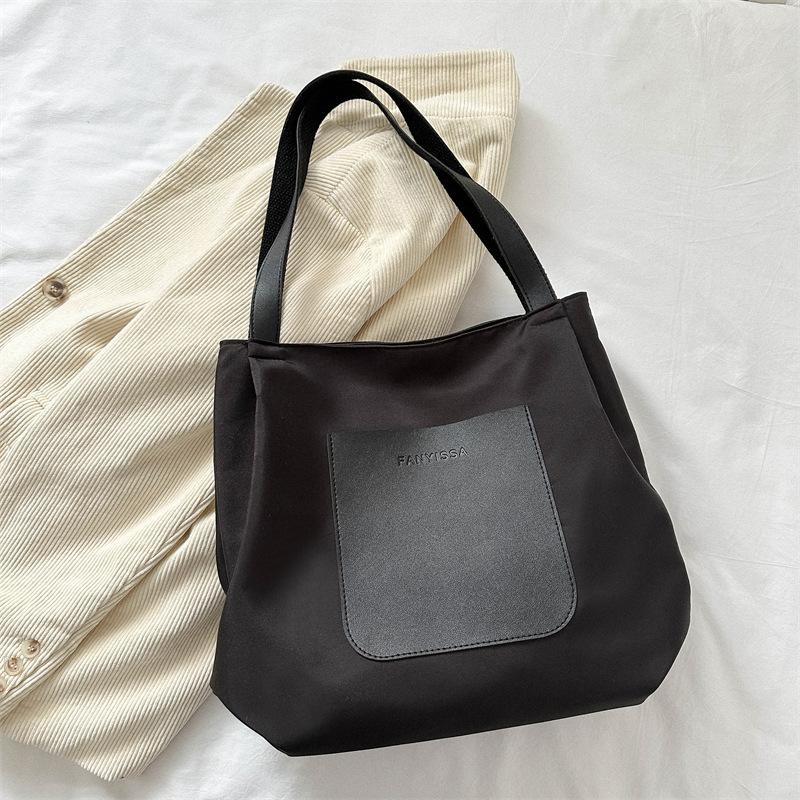 

Новая японская литературная холщовая сумка Ins Casual Forest Solid Color Handbag Модная корейская ретро женская сумка на одно плечо No pendant