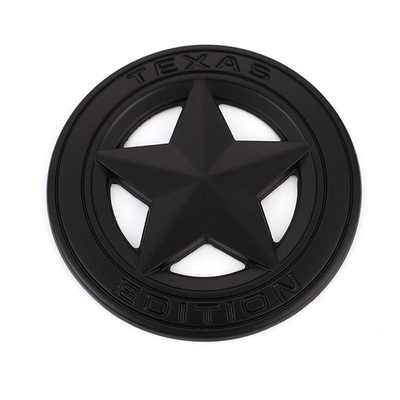 Texas Edition Logo Car Badge Emblem Decal Sticker for Wrangler Compass Grand Cherokee Patriot Liberty Renegade Commander