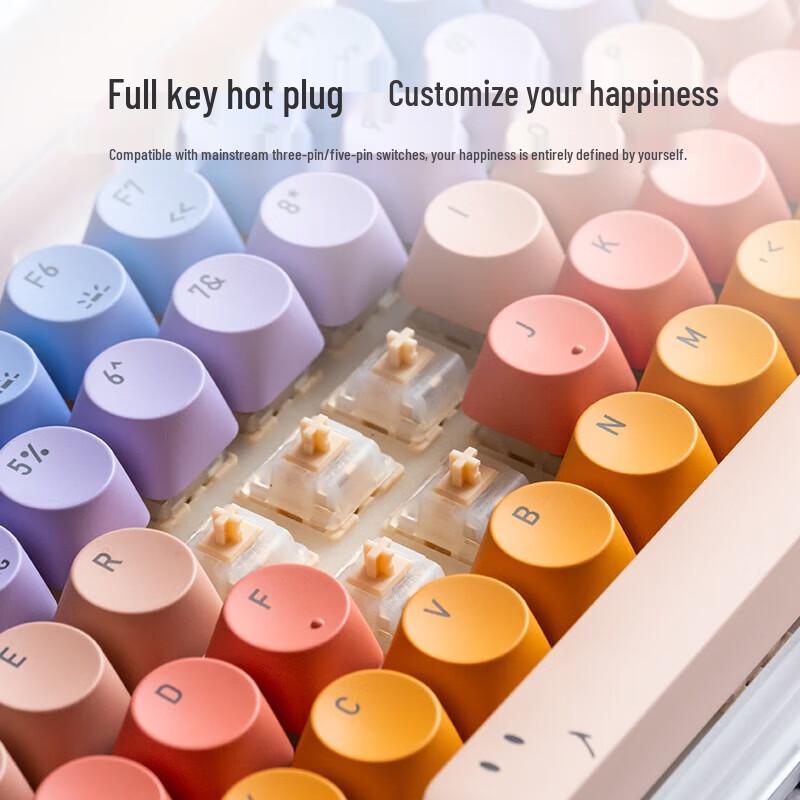 LOFREE Smile Tri-Mode Hotswap Mechanical Keyboard