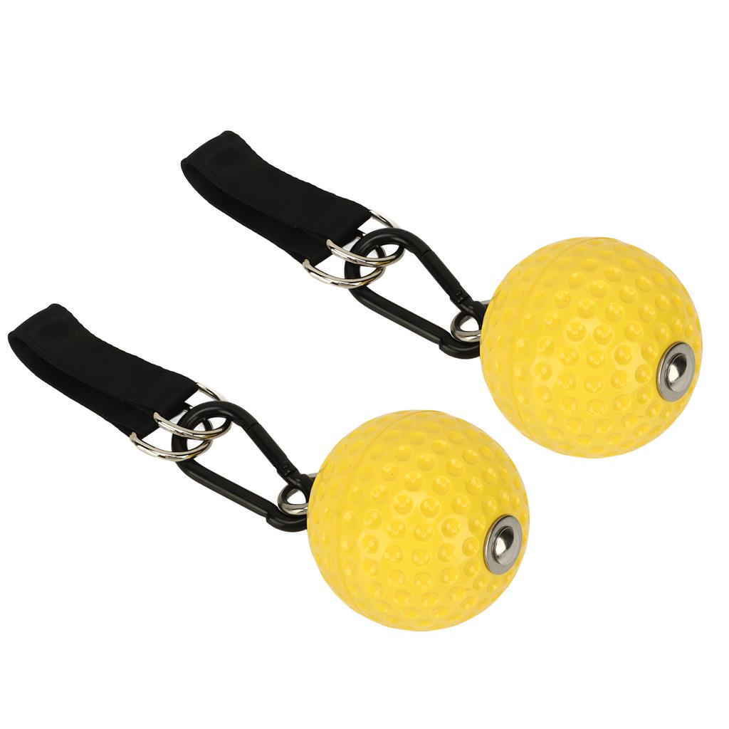 Pull Up Ball Grip Prevent Slip Multi Functional Climbing Ball Handles with Straps for Strength Training Fitness
