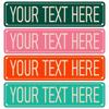 Custom Aluminum Street Sign, Metal Foil, Personalized Name, Indoor/Outdoor, Multi-Scene Wall Decor