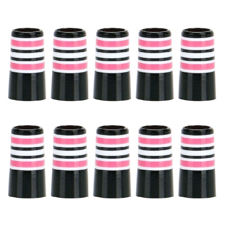 10Pcs MultiRing Golfs Iron Ferrules Golfs Tapered Ferrules Striped Golfs Iron Ferrules Replacement Golfs Accessories