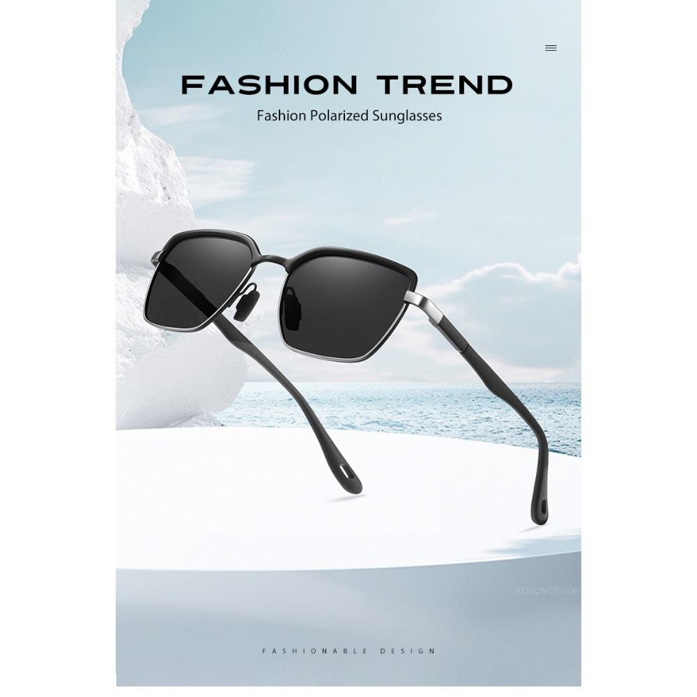 aoron Polarized Sunglasses Men's Driving Color-Changing Sunglasses Business Driver Driving Color-Changing Sunglasses