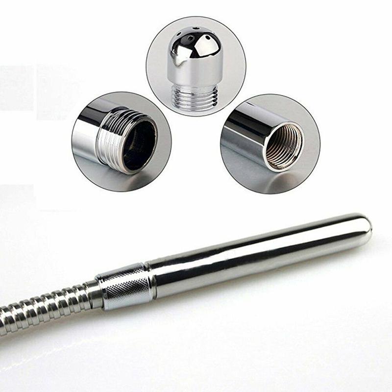 Metal Shower Cleansing Kit Vaginal Anal Enema Colon Douche Enema System Colonic