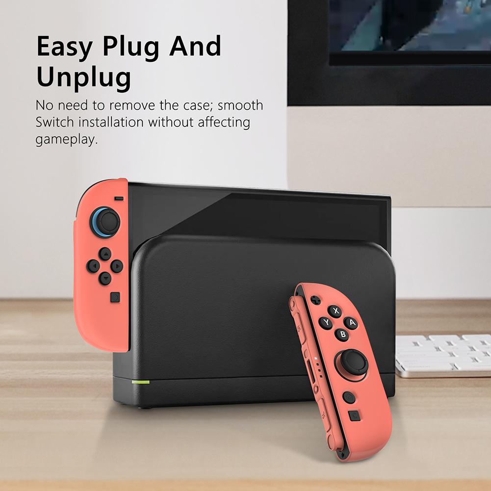 For Nintendo for Switch 2 Joy-Con Controller Hand Grip Case Anti-Slip Protective Case Protective Controller Case Cover for NS 2