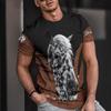 3D Print Horse T-Shirts Unisex Fashion Women's Tee Shirt Large Loose O-Neck T-Shirt Casual Short Sleeve T Shirt Horse Clothes