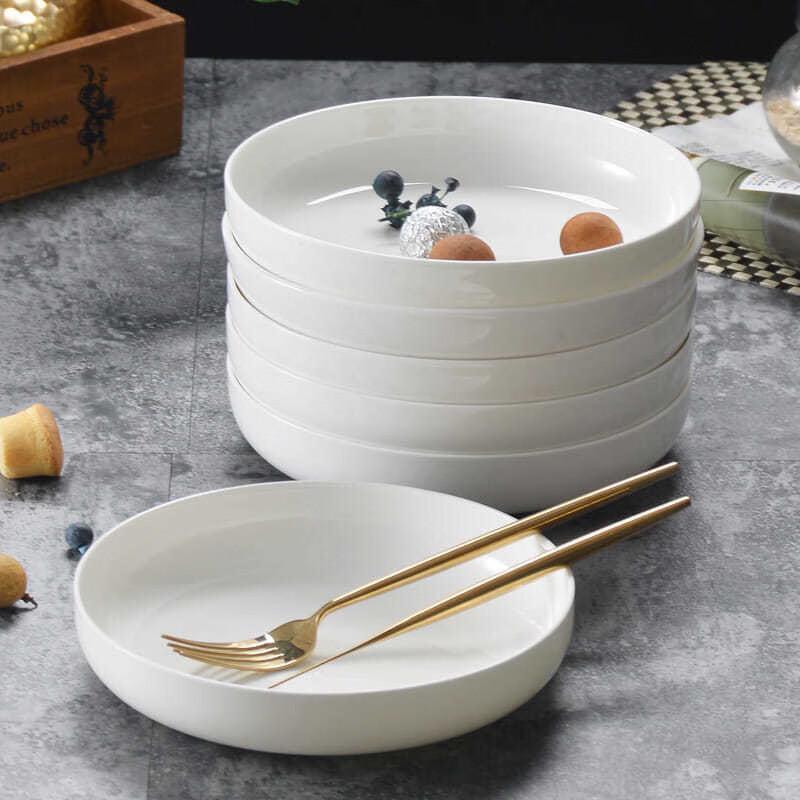 Wutuo Ceramic Deep Soup Plates