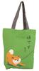 Friends Hill A4 Tote Bag, Iyaiya Shibata-san, Green [IS-284-136]