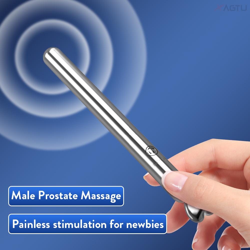 Male Prostate Massager Anal Vibrator Butt Plug for Men Gay Adult Sex Toy for Beginner Vibrating Anal G-Spot Stimulator for Women